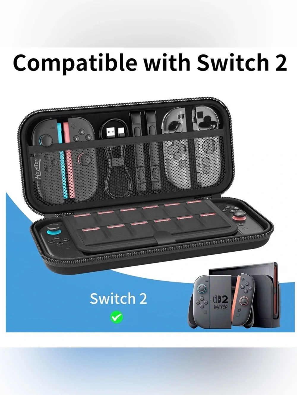 5/$30 HeysTop Switch 2 Portable Protection Case NWT